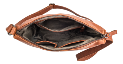 House Of Sajaco Crossbody Taske Cognac 3050038