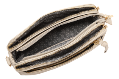 Lycke Crossover-veske Beige 8061118