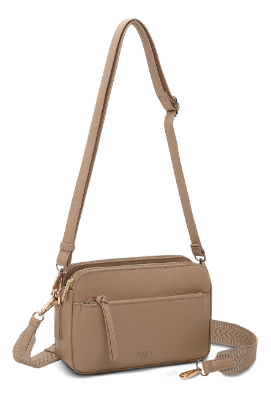 Lycke Crossover-veske Taupe 8061118