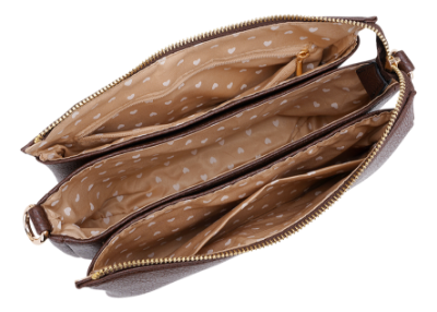Lycke Crossbody taske Brun 8063309