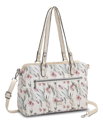 Lycke Tote Bag Hvit/tulip 8041303