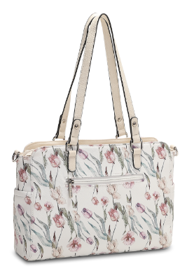 Lycke Tote Bag Hvit/tulip 8041303