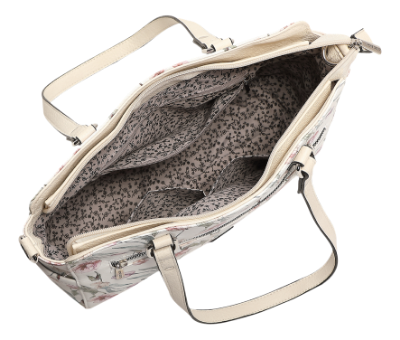 Lycke Tote Bag Hvit/tulip 8041303