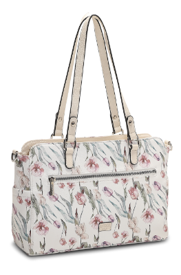 Lycke Tote Bag Hvit/tulip 8041303