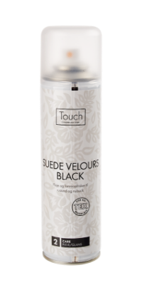 Touch Suede/Velour250m - Black