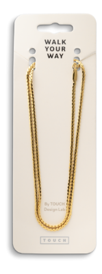 Walk Your Way Halskæde 45+5 cm Guld