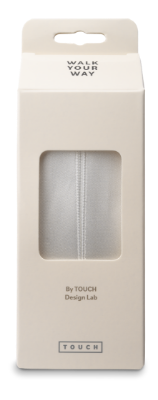 Walk Your Way Satin Snørebånd 130 cm Hvid