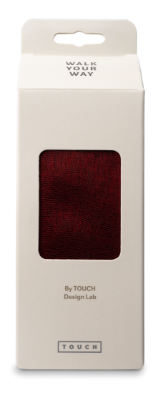 Walk Your Way Chiffon Snørebånd 130 cm Bordeaux