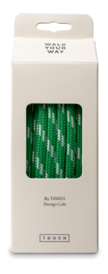 Walk Your Way Snørebånd 100 cm Grøn