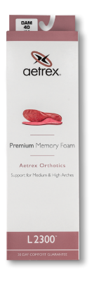 aetrex Premium Såle L2300W