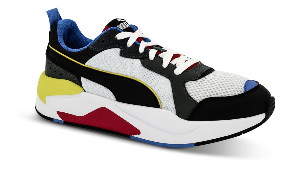 Puma X-ray Sneaker Hvit   - Str. 8½ - Skinn/syntetisk/gummi/